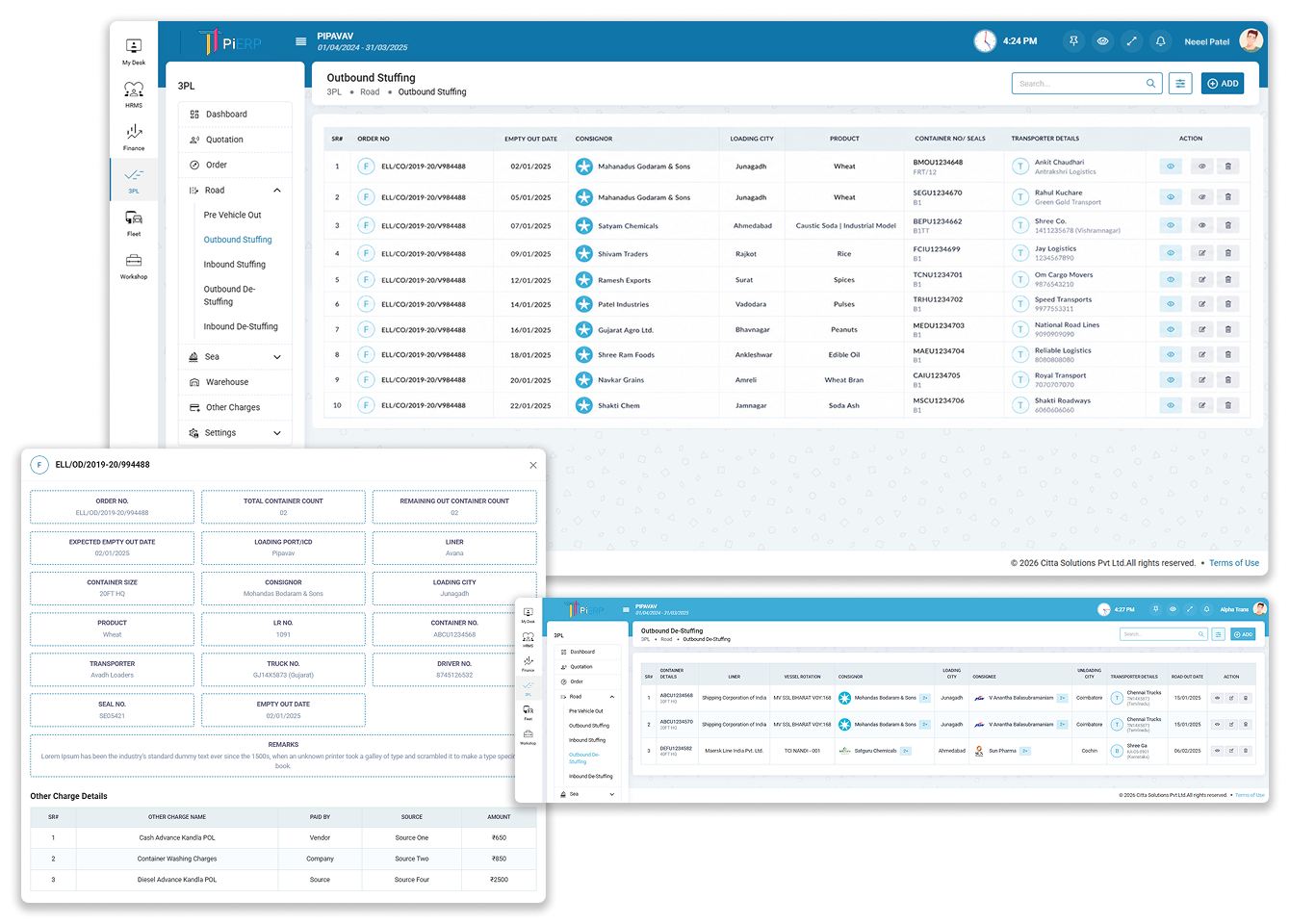 ERP for Courier